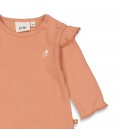 Feetje Longsleeve ruches - So Very Loved - Roze