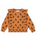 Jubel Longsleeve ruches AOP - Color Me Panther