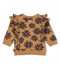 Feetje Sweater AOP - Flowers For Life