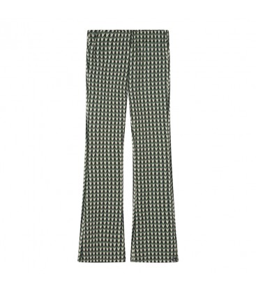 Indian Bluejeans Flare Pied De Poule