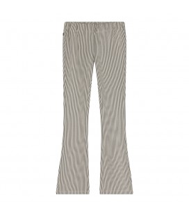 Indian Bluejeans Flared Pants Rib Stripe