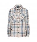 Indian Bluejeans Shirt Jacket Check