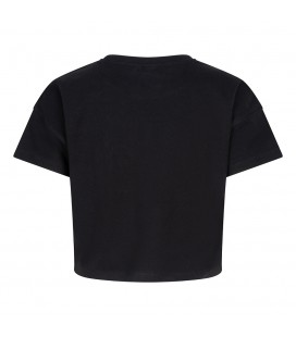 Indian Bluejeans Cropped Wide T-Shirt Indian Blue