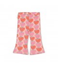 Feetje Flare broek AOP - Berry Nice