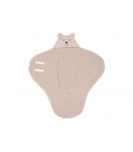 Jollein Wikkeldeken Bunny pale pink