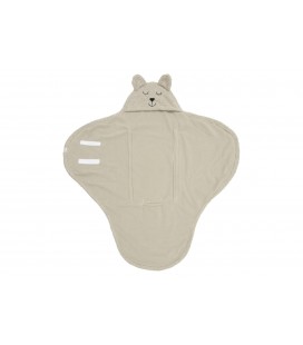 Jollein Wikkeldeken Bear Boucle Olive Green