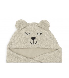 Jollein Wikkeldeken Bear Boucle Olive Green