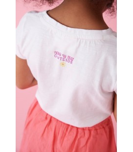 Jubel T-shirt flower heart - Picknick Perfect