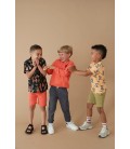 Sturdy Overhemd k/m AOP - Happy Rio