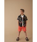 Sturdy Overhemd k/m AOP - Happy Rio