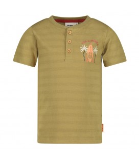 Sturdy T-shirt met knopen - Happy Rio