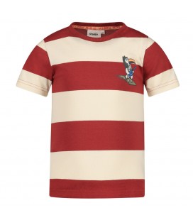 Sturdy T-shirt streep - Happy Rio