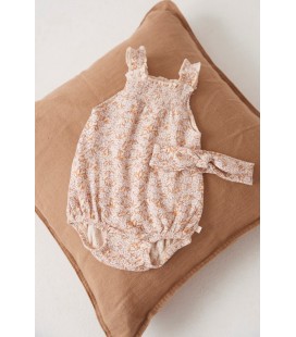 Feetje Romper AOP - Flower Field