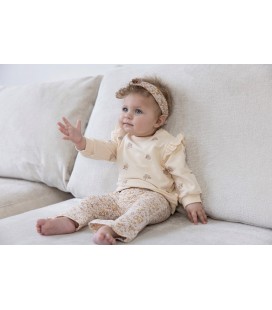 Feetje Sweater AOP - Flower Field