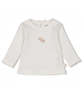 Feetje Longsleeve pointelle - Flower Field