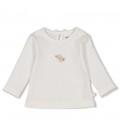 Feetje Longsleeve pointelle - Flower Field
