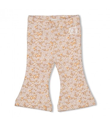 Feetje Flare broek AOP - Flower Field
