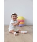 Feetje Short streep badstof - Sunshine