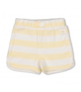 Feetje Short streep badstof - Sunshine