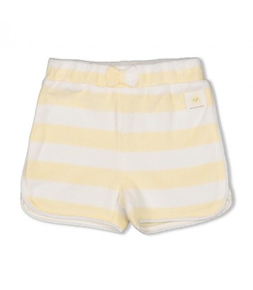 Feetje Short streep badstof - Sunshine