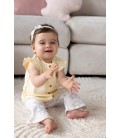 Feetje Flare broek AOP - Sunshine