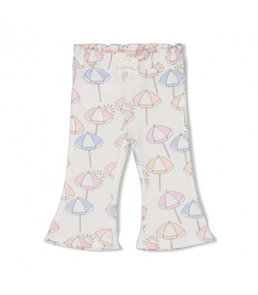 Feetje Flare broek AOP - Sunshine