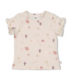 Feetje T-shirt AOP - Starfish Wishes