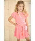 Nono Miron AOP Daisy Plissee Dress