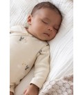 Feetje Wikkelromper AOP rib - Special Delivery