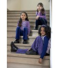 Jubel Flared broek AOP - Wild Soul