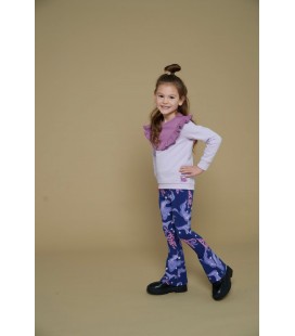 Jubel Flared broek AOP - Wild Soul