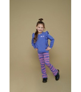 Jubel Flared broek AOP - Wild Soul