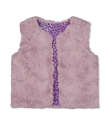 Jubel Omkeerbaar teddy gilet - Wild Soul