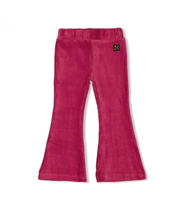 Jubel Flared broek velours rib - Shine Bright