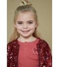 Jubel Longsleeve ajour rib - Queen Of Hearts