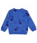 Sturdy Sweater AOP - Waves and Whales