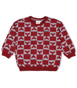 Sturdy Sweater AOP - Waves and Whales Sturdy Sweater AOP - Waves and Whales