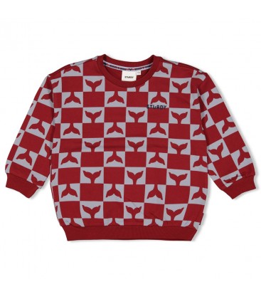 Sturdy Sweater AOP - Waves and Whales