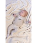 Feetje Broek rib met streep - Sleepy Sheepy