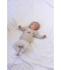 Feetje Broek rib met streep - Sleepy Sheepy