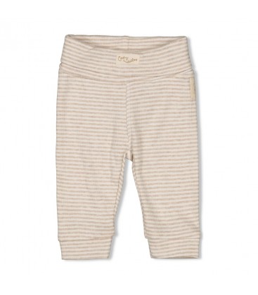Feetje Broek rib met streep - Sleepy Sheepy