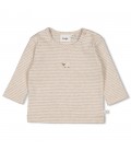 Feetje Longsleeve rib met streep - Sleepy Sheepy