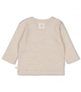Feetje Longsleeve rib met streep - Sleepy Sheepy