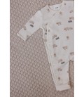 Feetje Pak omslagvoet rib AOP - Sleepy Sheepy