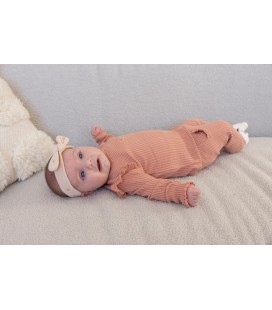 Feetje Longsleeve ajour rib - Morning Sun