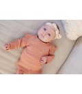 Feetje Longsleeve ajour rib - Morning Sun
