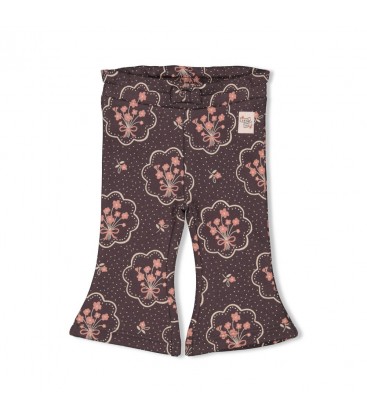Feetje Flare broek AOP - Woodland Bloom