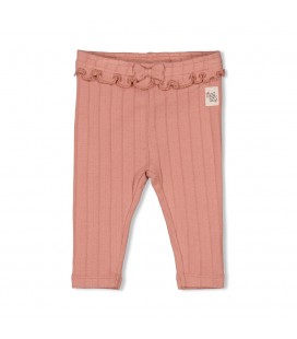 Feetje Legging pointelle rib - Woodland Bloom