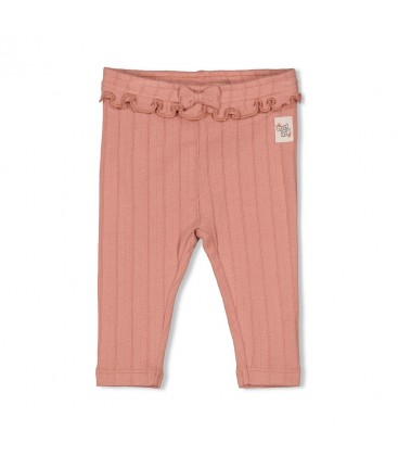 Feetje Legging pointelle rib - Woodland Bloom
