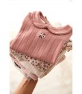 Feetje Longsleeve pointelle rib - Woodland Bloom